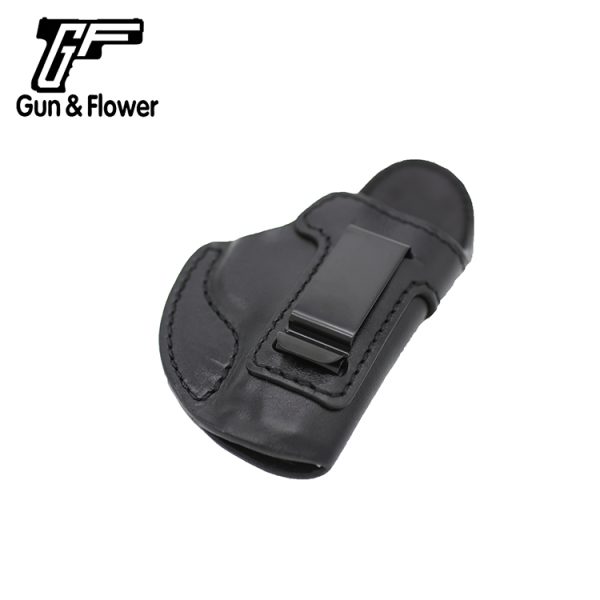 Dentro de la funda de la cintura