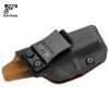 funda kydex IWB con interior de cuero
