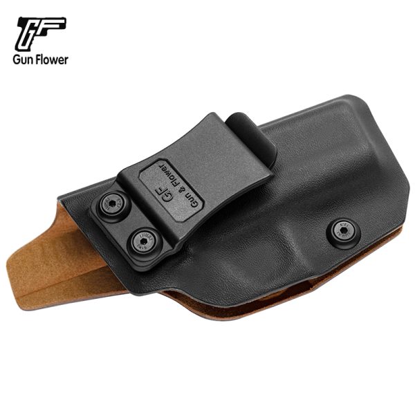 funda kydex IWB con interior de cuero