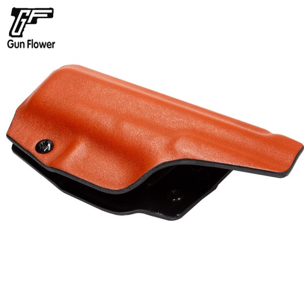 funda kydex con exterior de cuero