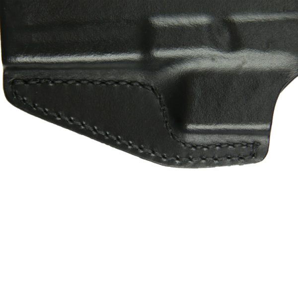 funda de cuero con hilo de nailon