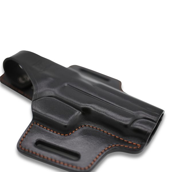 Funda de cuero de 2 ranuras