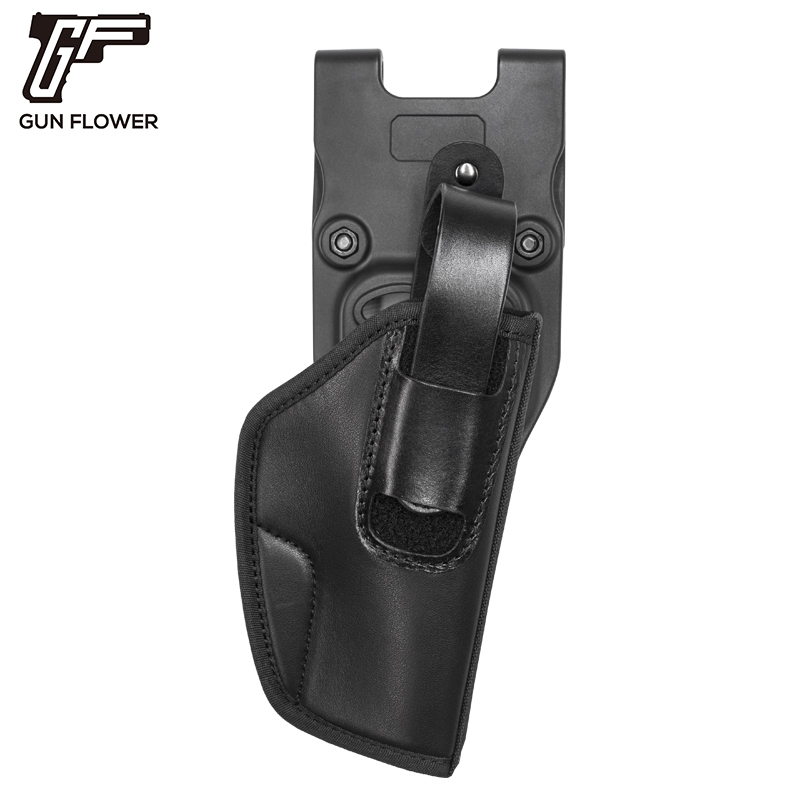 pistolera universal de cuero