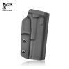 Kydex con cuero en el interior