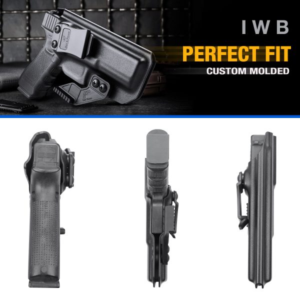 Kydex con garra para Glock 17/22/31