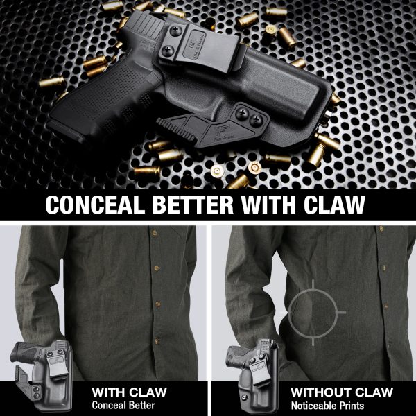 Kydex con garra para Glock 17/22/31