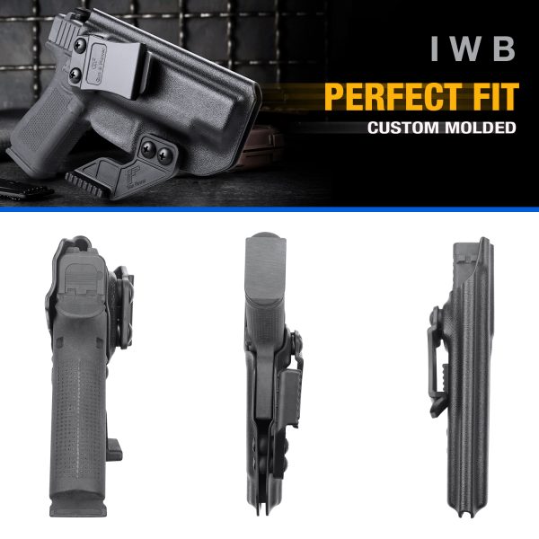 Funda GUNFLOWER Kydex con garra para Glock 48