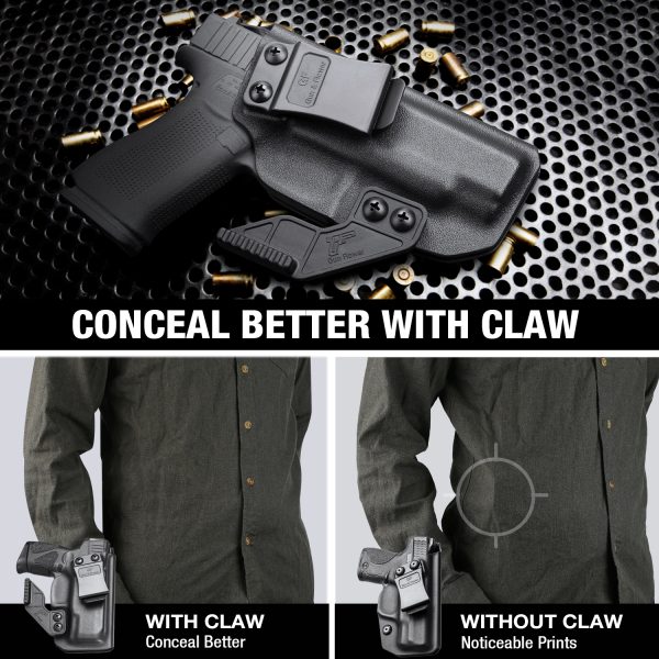 Funda GUNFLOWER Kydex con garra para Glock 48