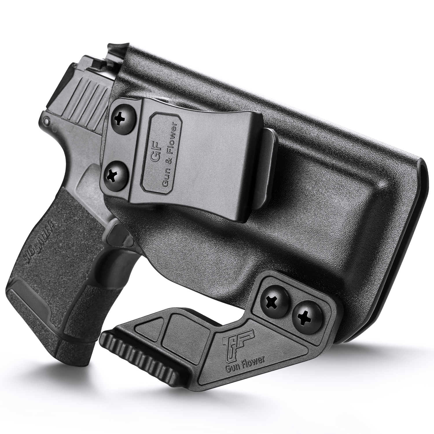 Funda IWB Kydex con garra para Sig Sauer P365 para diestros