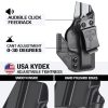 Funda IWB Kydex con garra para Sig Sauer P365 para diestros