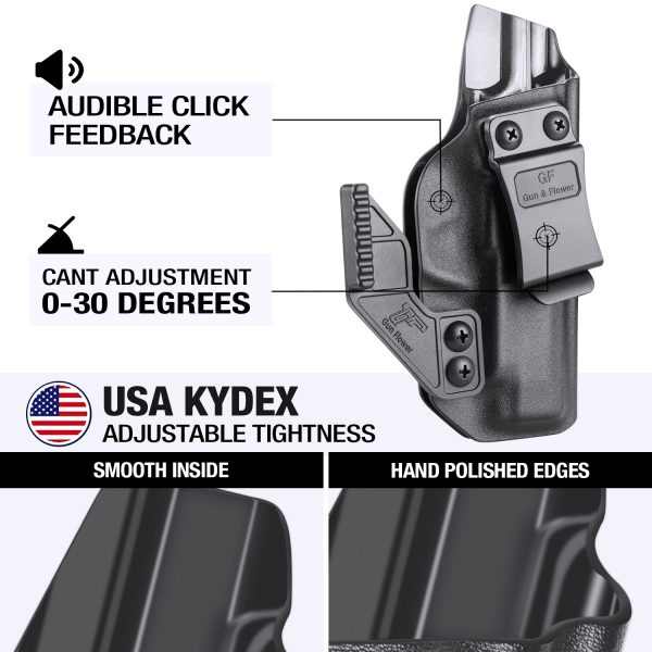 Funda IWB Kydex con garra para SIG Sauer P365XL